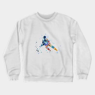 Hockey player Crewneck Sweatshirt